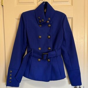 Royal Blue Peacoat
